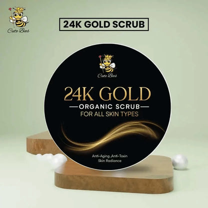 24k Gold Scrub -cutebees