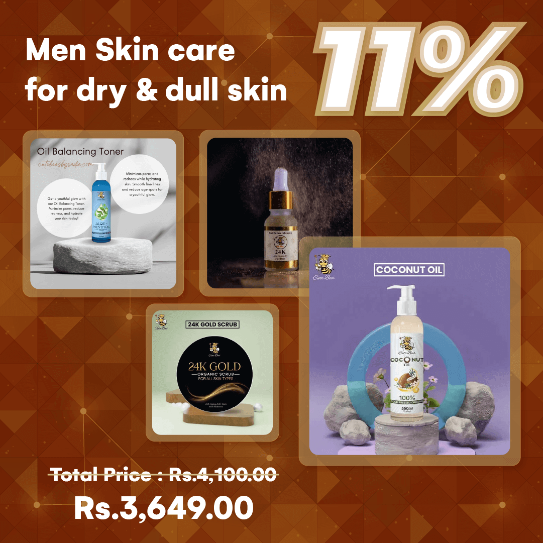 Men Skin care for dry & Dull skin