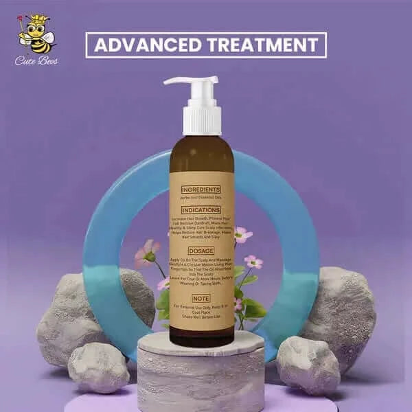 Advance Treatment Herbal Hair Oil -cutebees